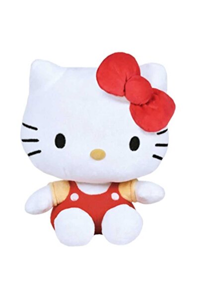 E EFRALL Hello Kitty Plush Toy, Red, 20 cm