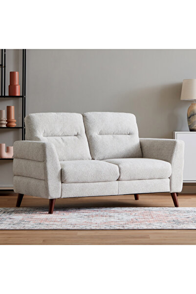 Home Box أريكة ميكونوس القماشية ذات المقعدين