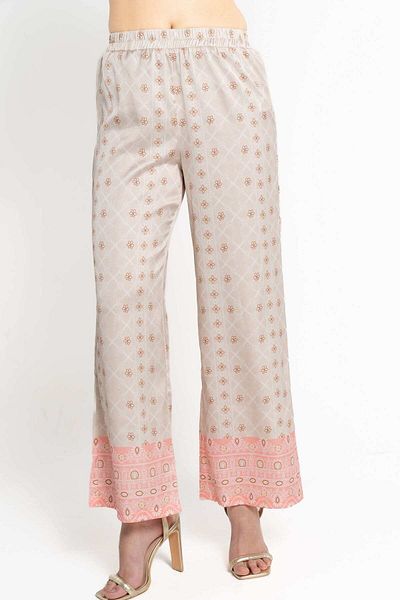 mica Floral Print Long Trousers