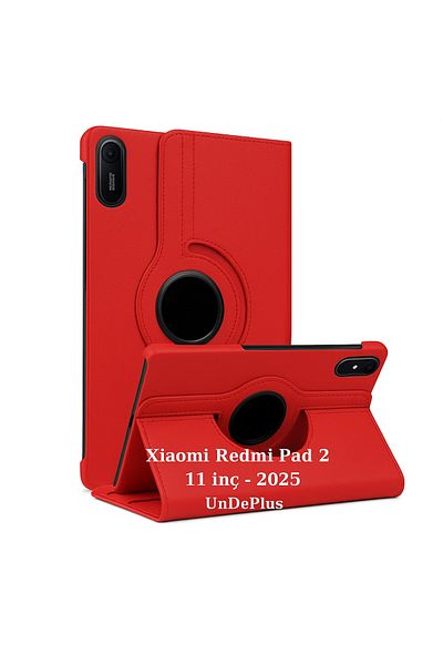 UnDePlus Xiaomi Redmi Pad 2 11Inch 2025 Case 360 ​​Rotatable Stand Case