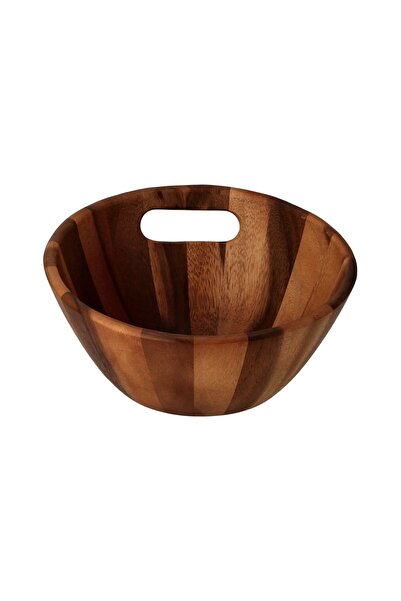 Billi Billie acacia wood bowl with handle