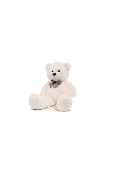 E EFRALL Giant White Teddy Bear with Bow, 200 cm - Concept E Efrall