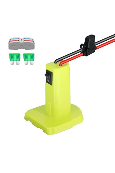 Choice محول بطارية مع مفتاح أمان لبطاريات Ryobi ONE+ 18V Nimh/Nicd/Li-ion، مح...