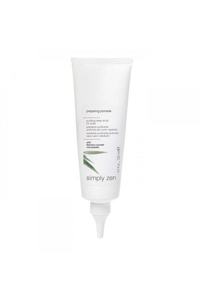 Simply Zen Prepararea scrubului pentru scalp cu pomadă, tratamente pentru păr, 125 ml