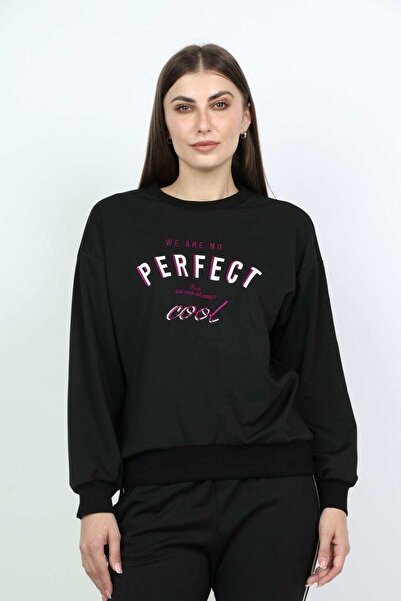 mica Women's Winter Shirt Blouse with Chest Print