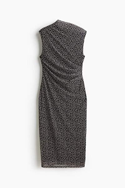 H&M Drapeli File Elbise