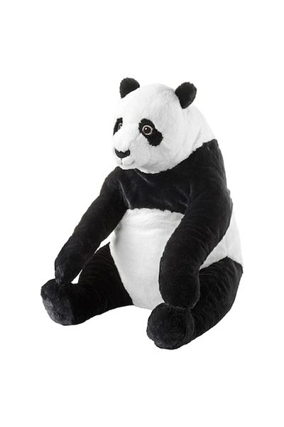 OEM Plush Toy, Panda Bear, Black/White, 45 cm