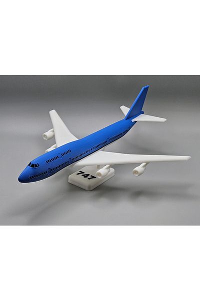 Mekanikcim B-747 Jumbo Jet Card-Kit – 1 : 200 Scale Snap-Fit Passenger Airplane