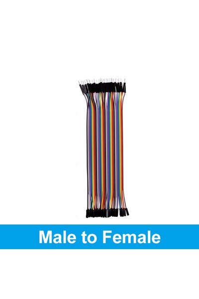 Choice1 سلك توصيل دوبونت بطول 20 سم، 40 سنًا، ذكر-ذكر، أنثى-ذكر، أنثى-أنثى