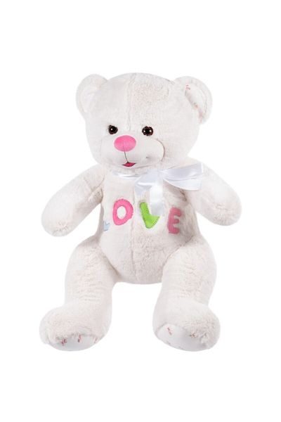 STIP Jucărie Plus - Urs Love Albă, 60 cm