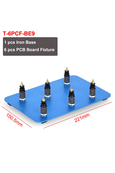 Choice8 DC 5V T-6PCF-BE9 NEWACALOX PCB Fixture Clips Soldering Holder Third H...