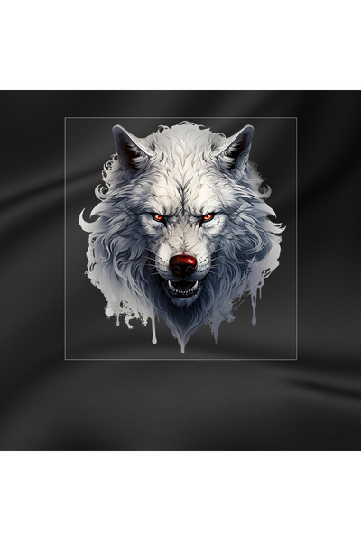 Choice5 Height 10CM C 3D Wolf Totem Motorcycle Stickers Car Bumper Decals Wat...