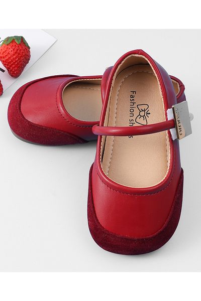Mark & Mia Mark & Mia Velcro Closure Casual Shoes - Red
