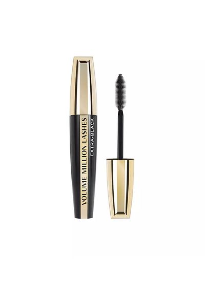 L'Oreal Paris Mascara cu efect de volum intens si alungire extrema, VOLUME MILLION LASHES, extra black, 9 ml