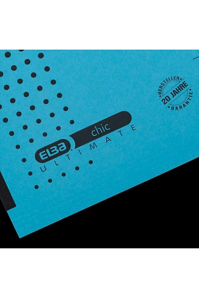 ELBA Dosar suspendat Ultimate cu clișeu A4, carton 240 g/m², capacitate 330 de coli, culoare albastră