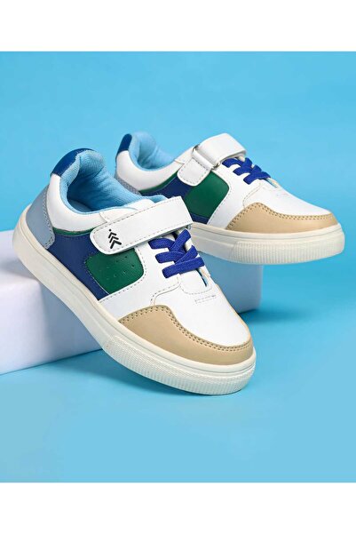 Pine kids حذاء كاجوال باين كيدز متعدد الألوان مع شريط فيلكرو للإغلاق - متعدد ...