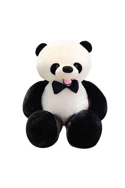 Toyska Panda Plush Toy with Bow Tie, 72 cm, Toyska®