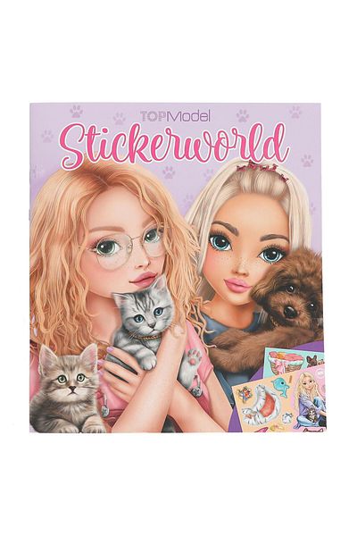 Top Model Topmodel Cats-Dogs Sticker Book 13571