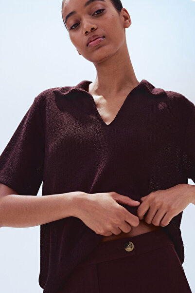 H&M Keten Karışımlı Şık Pantolon