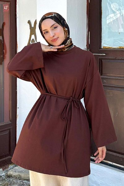 Ceylan Otantik Bitter Brown Tunic Body