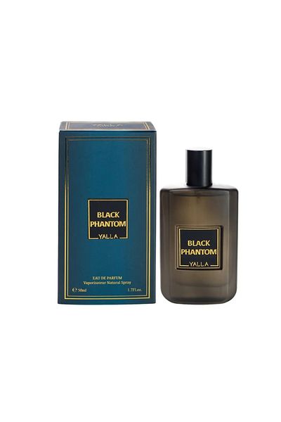 Yalla Black Phantom, Eau de Parfum, Unisex, 50 ml