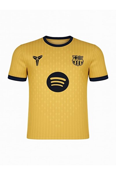 Umut Barcelona B02847 Lamine Yamal x Kobe Bryant Çocuk Deplasman Forma 25/26 - Sarı - ST02847-Sarı-140