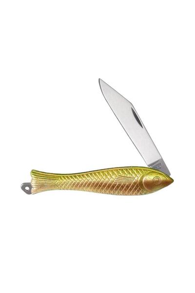 Mikov V1707651 Fishlet 130 Classic Balık Çakı Sarı