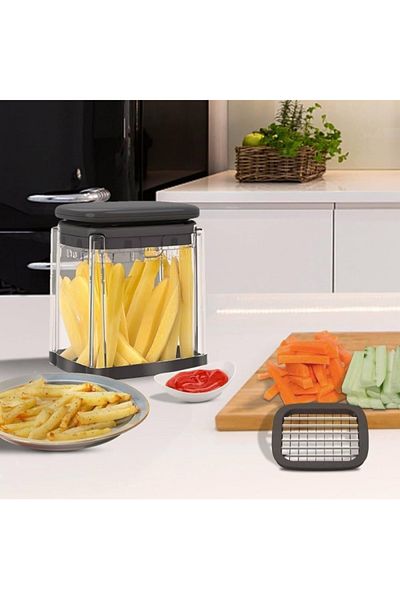 DLC Multifunctional Vegetable Cutter with 4 Interchangeable Blades 36355