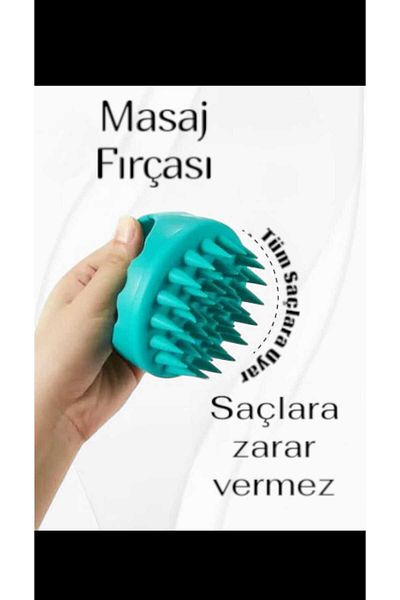 NikAr Home Silicone Shampoo Brush Scalp Massage Comb, Soft Bath Massage Brush Shower Brush