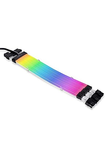 Lian Li RGB VGA Plus V2 Triple 8-Pin Cable by Lian Li for PCs