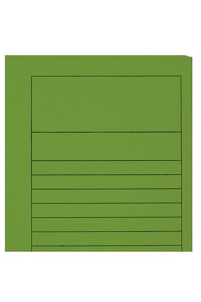 ELBA Dosar inteligent pentru plicuri A4, carton Manila 250 g/m², capacitate 150 de coli, culoare verde