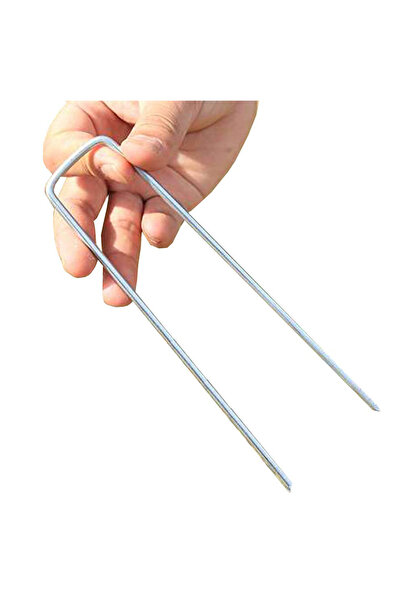 Choice3 ٥٠ قطعة من أوتاد الحدائق الفضية، ملحقات خارجية، لوازم البستنة، دبابيس...