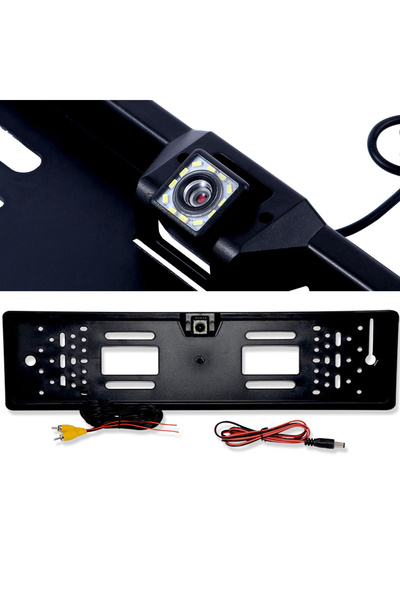 Choice3 كاميرا الرؤية الخلفية للسيارة من Orange Pakring، إطار لوحة ترخيص أورو...