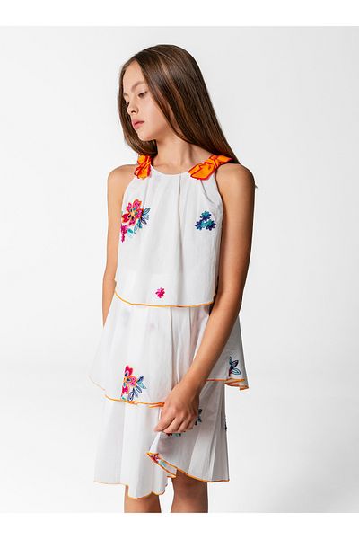 Lia Lea Girl White Dress