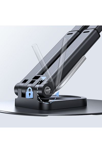 Usams Zj080 Foldable Phone and Tablet Stand – 360 °   Fixed Base, 4.7-12 Inch Compatible