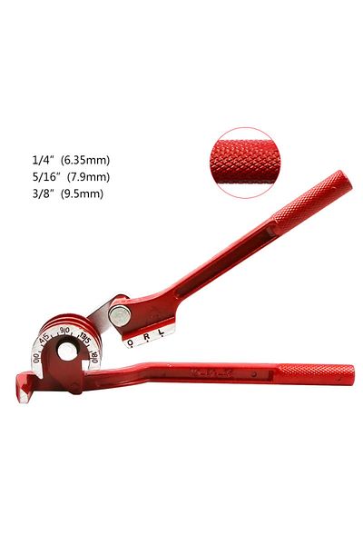 Choice 180 Degree imperial 1/4" 5/16" 3/8" Brake Pipe Rolling Brass Copper Tube Pipe Manual Bending Tool Ty