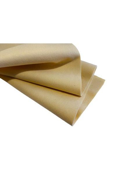 feltland Fetru/pasla din lana 100%, moale 1.2mm, 25*40cm - alb