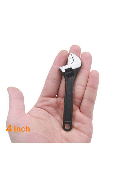 choice2 4inch Black Mini 2.5/4 Inch Adjustable Spanner Open-End Wrench Tools ...