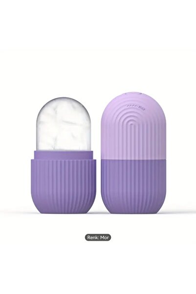 ORGANICYOU DONGUAN Silikon Yüz Buz Küresi - 1 Adet Kokusuz, Yeniden Kullanıla...