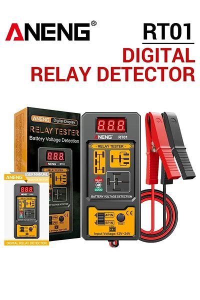 Choice RT01 Relay Detector ANENG RT01 Universal Car Relay Tester Voltage Tester 11-25V ar Battery Automotiv