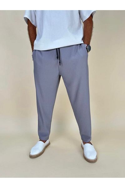 SUPERBLUE PANTALONI BAGET JOGGER BĂRBAȚI CORDU
