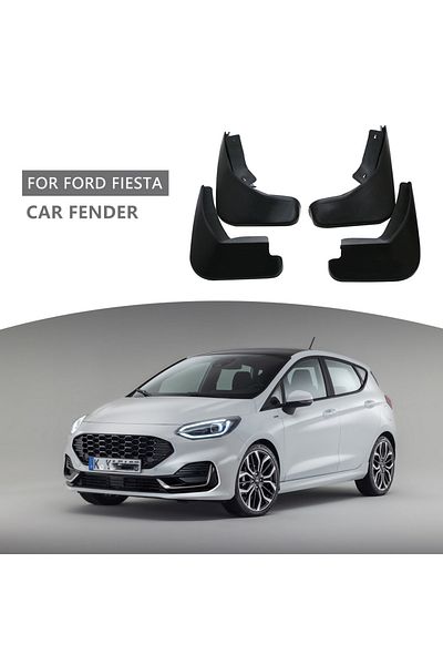 Choice black Mudguards For Ford Fiesta 2009-2017 Mudflaps Fender Splash Guards Mud Flaps Front Rear ABS 4pc