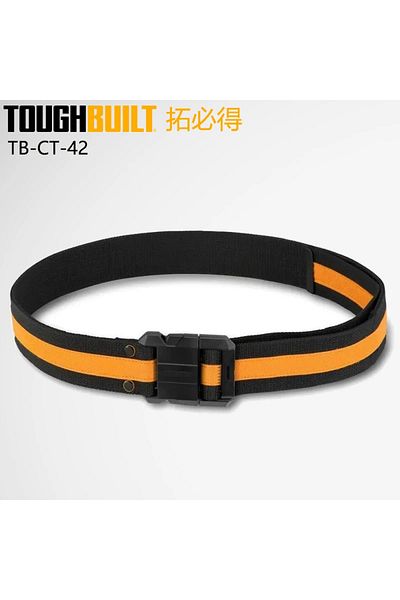 Choice TB-CT-42 TOUGHBUILT TB-CT-42 Work Belt Heavy Duty Buckle Release Buckle System Carabiner Suspension