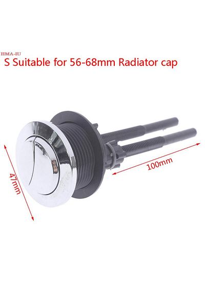 Choice S 1pc Dual Flush Toilet Tank Button Round Shape Push Buttons
