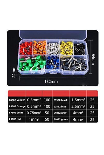 Choice green 400 Pcs Durable Wire Connect Insulated Connector Crimp Terminato...