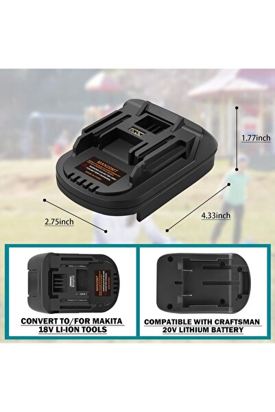 Choice محول MAN18MT لبطارية Stanley fatmax v20 20V SB202 SB204 SB206 لأداة ma...