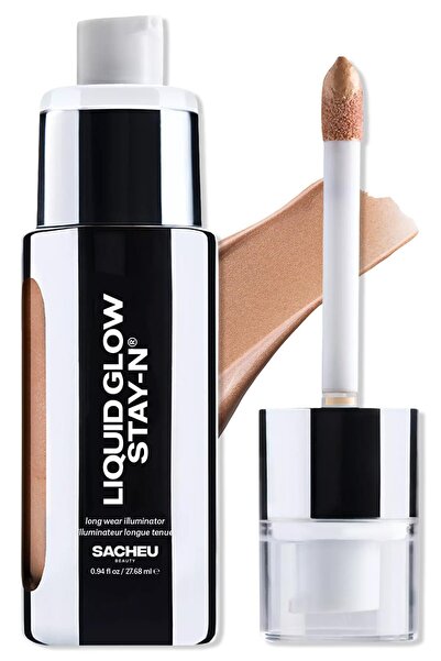 SACHEU BEAUTY Sacheu Liquid Glow Stay-N Long Lasting Liquid Illuminator 03 Sun Beam 27.68ml