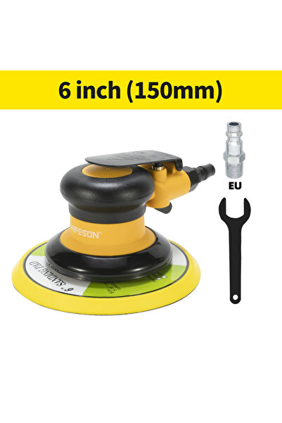 Choice3 صنفرة مدارية هوائية HIFESON مقاس 6 بوصات بدون شفط، مقاس 5/6 بوصات، وج...