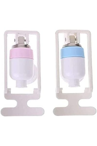 Generic 2pcs Universal Size Push Type Plastic Water Dispenser Faucet Tap Replacement