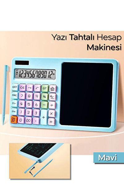 ARVALE Yazılabilir Ekranlı Büyük Ekran Kalemli Hesap Makinesi – Modern Tasarı...